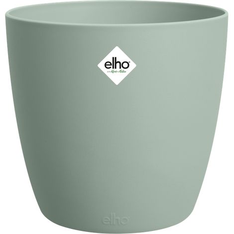 Elho Brussels Round 22 - Verde - L 22 x B 22 x H 21 cm - Interno - 100% riciclato (1/5)