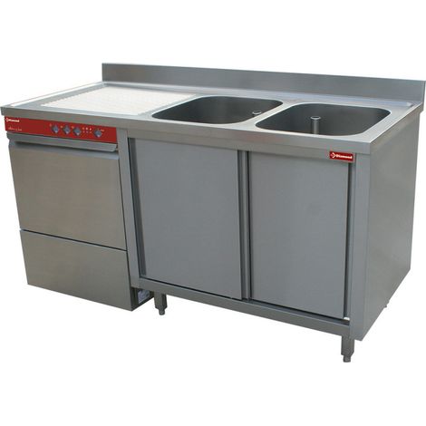 Ensemble plonge sur armoire/lave-vaisselle - Diamond (1/3)