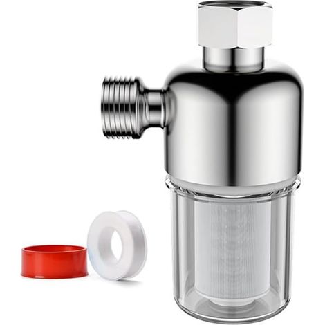 Filtre à sédiments rotatif réutilisable pour chaudière, chauffe-eau, lave-linge et lave-vaisselle (murale) (1/5)