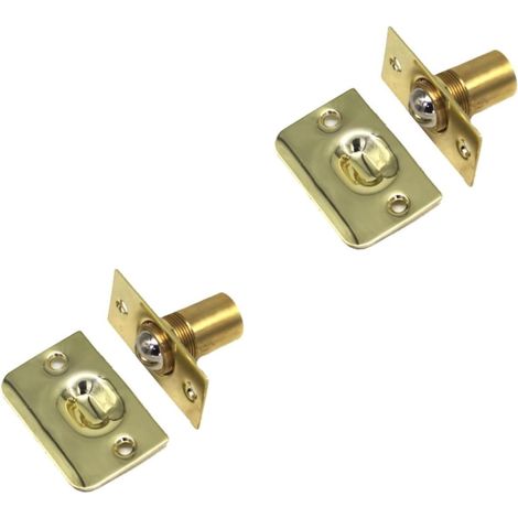 Lot de 4 verrous invisibles à billes pour portes placards et (1/5)