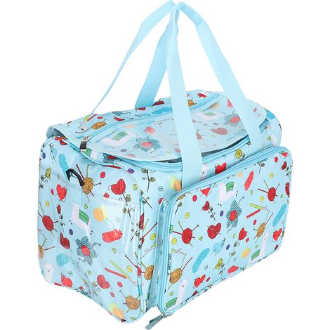 Housse de rangement vêtements en laine, anti-poussière, organiseur multifonction pour penderie, sac de stockage quotidien, motif cartoon, design luxueux (1/5)