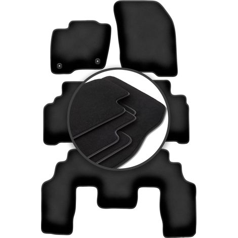 Alfombrillas premium para Ford Galaxy MK3 monovolumen (2015-)