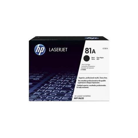 Tóner Original HP nº81A/ Negro (1/5)
