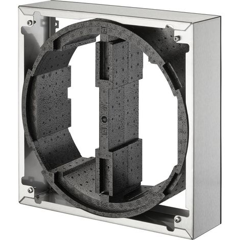 Helios KWL 60 DR-B Distanzrahmen zu Außenfassade für Außenwandstärke 250-350mm, Edelstahlrahmen