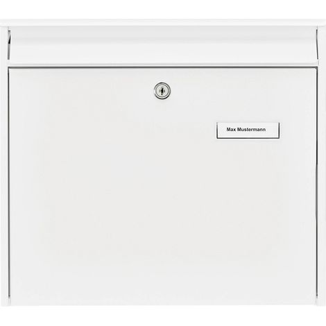Boîte aux lettres Burg Wächter MAIL 5877 blanc acier 362 mm (1/5)