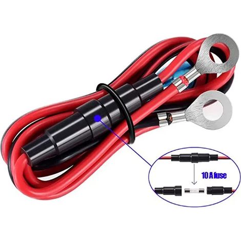 Chargeur de voiture USB 58 W avec 3 ports USB 12/24 V, compatible PD et QC3.0, charge rapide, voltmètre intégré, pour voiture, camping-car et bateau. (1/5)