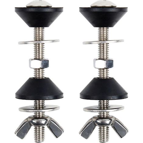 2 pcs Toilette Split réservoir d'eau vis de Fixation Accessoires Assis réservoir d'eau Fixation Connexion vis Toilette réservoir d'eau Accessoires d'installation