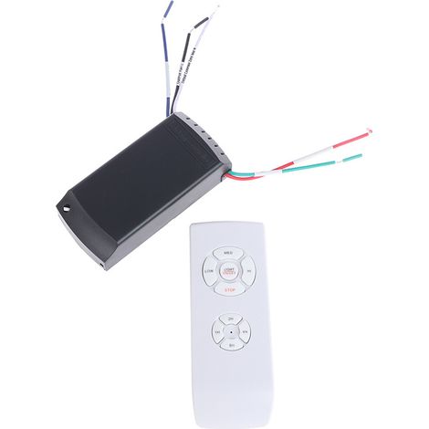 Wireless remote control receiver for smart ceiling fan lights, invisible fan light controller, timer, 220V controller
