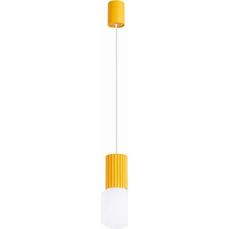 Lampade a sospensione Halo giallo 12x120x12cm Sollux (1/5)