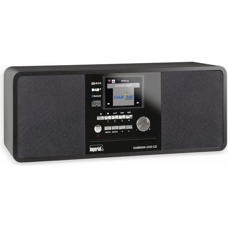 Imperial DABMAN i200CD Internet Tischradio DAB+, UKW, Internet Bluetooth®, DLNA, WLAN, AUX, Internet (1/5)