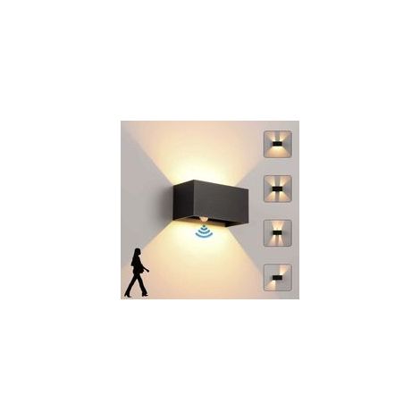 Applique da esterno a LED da 24 W, impermeabile IP65 – bianco caldo 3000K – alluminio resistente con fascio regolabile – 2000 lm – Devenirriche (1/5)