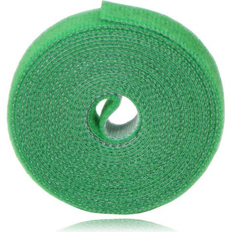 10m Garden Plant Ties, 10mm Reusable Tomato Ties, Outdoor Climbing Plant Ties for Garden, Home, Office (Green Lawn) (1/3)