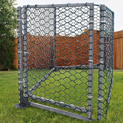 SunJet Poulailler, abri pour poules, Enclos acier galvanisé 5 m² - Réf. 8GQ1FIAOP9ZE (1/5)