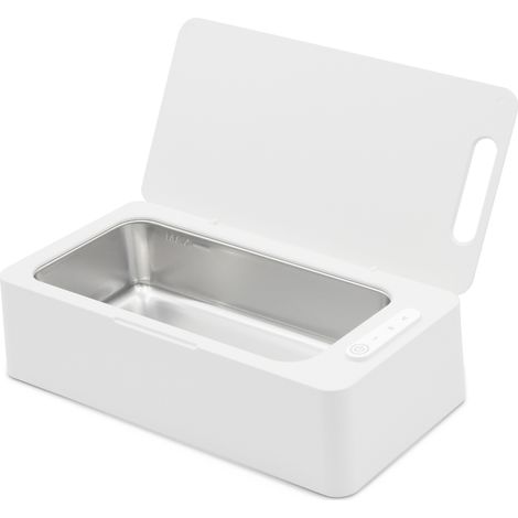Hochfrequenz-Digital-Ultraschallreiniger (42.000 Hz) für den Heimgebrauch, Edelstahl 304, 530 ml Fassungsvermögen, für die Reinigung von Innenbehältern in Uhren, Brillen und Leiterplatten.
