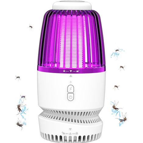 Piège à mouches anti-insectes d'intérieur, anti-moucherons et anti-moustiques avec câble USB (1/5)