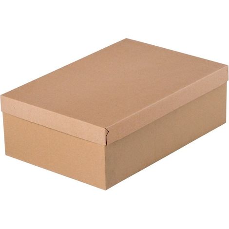 Demi-caisse à fond automatique plat 400 x 300 x 200mm - COLIS 10 DEMI CAISSES (1/3)
