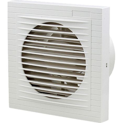 Badlüfter Wandlüfter Mit Rückflussleitblech 100mm Ventilator Badezimmer 100mm (1/5)