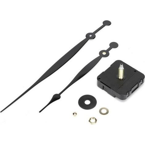 Mouvement Horloge - Kit Moteur Quartz Heures Minutes - Pour Cadran 450 à 500 mm - Alimentation Pile AA - Dimensions 56 x 56 x 16 mm (1/4)