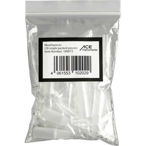 ACE Mundstücke für Alkoholtester INNOMARK delta Mundstücke Durchsichtig (1/3)