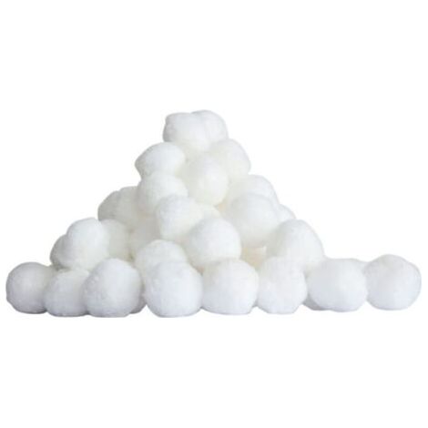 500g Balles Filtrantes, Réutilisables Balle Filtrante Piscine,Remplacer de Sable Filtration Piscine,Convient aux systèmes de Filtration pour Piscine (1/5)