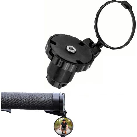 Der Beam Corky Black Klappbarer Mini-Rennradspiegel (1/5)