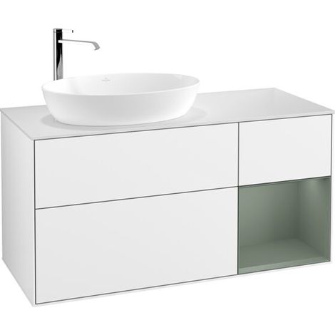 Villeroy & Boch F931GMGF Meuble sous-lavabo Finion F93 (1/2)