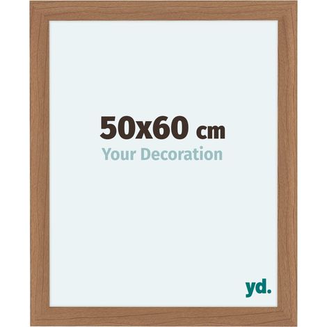 yd. - Cadre photo 50x60 - Noyer clair - MDF - Como (1/5)