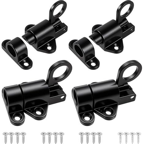 Verrou Verrou Verrou Verrou Verrou Verrou Verrou Portail Alliage Aluminium Portes Bois Abri Noir (1/5)