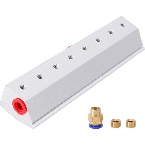 Lame soufflage air 200mm alliage aluminium, poussière et eau, interface filetée 1/4 pouces (1/5)