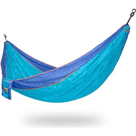 Hamac parachute bleu turquoise simple (1/2)