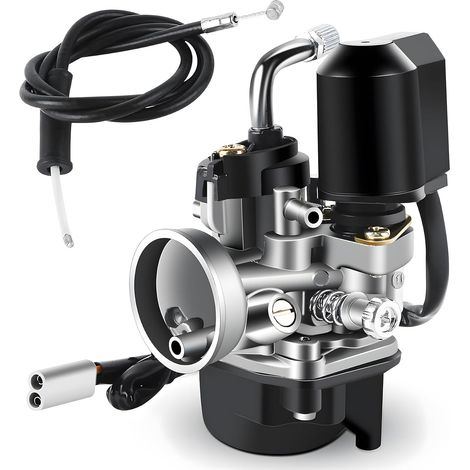 Carburateur, Carburateur de Remplacement Avec Passage de 17.5mm pour la Plupart des Scooters 50ccm de Piaggio/Gilera/Aprilia (1/5)