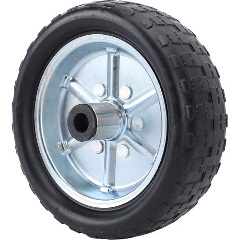 Roue de remplacement pour cric de remorque de 10 pouces, forte capacité de 2000lb, jante de 84mm, roulette haute résistance résistante à l'huile.
