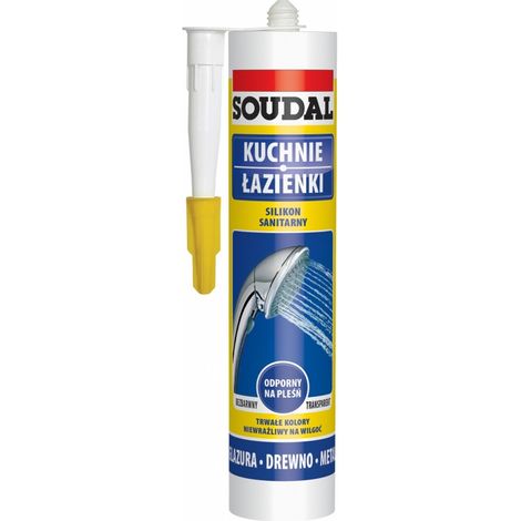 Silicone sanitario bianco 280ML - SIL S SO BI