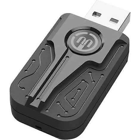 Adaptateur Android Auto sans fil CarPlay, dongle intelligent portable Carplay Ai Box, boîtier intelligent filaire vers sans fil pour voiture (1/5)