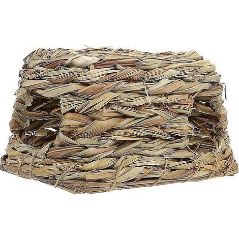 1 cachette en paille pour hamster (1/3)