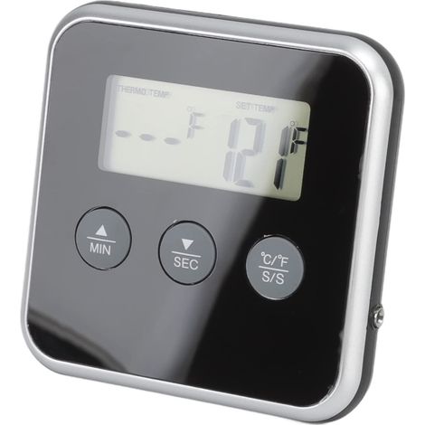 Digitales Fleischthermometer, multifunktionales Lebensmittelthermometer mit LCD-Display, geeignet für Grillgerichte (1/5)