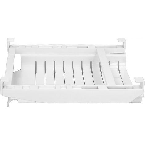 Support de rangement réfrigérateur, glissière extensible pour sacs de conservation, étagère ajustable pour sachets hermétiques, accessoire domestique. (1/5)