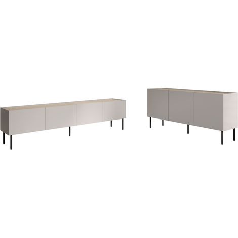 Conjunto de salón Melbela 109, Cachemira + Roble