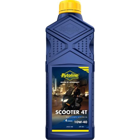 Huile moteur 10W40 Putoline Scooter 4T 1L - Nouvelle version - 8 mai 2025
