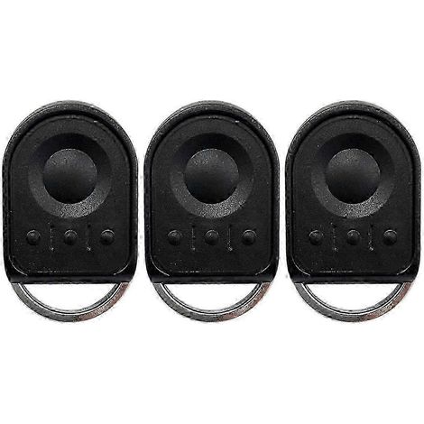 Lot de 3 télécommandes de porte de garage Somfy Keygo (1/5)