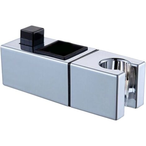 Pair Support de pommeau de douche - tube carré 2222 mm, accessoires de salle de bain (1/5)