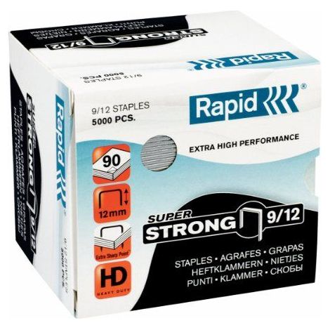 Rapid 9/12 Pack d'agrafes 5000 agrafes (1/2)