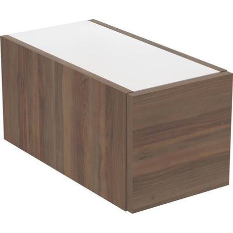 Ideal Standard Meuble bas de console Adapto , 1 tiroir, 250mm, Coloris: Décor Noyer - U8419FW