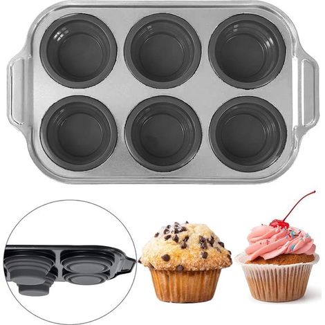 Verbesserte Muffinform Silikon Langlebig 1 Stück (1/5)