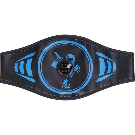 Ceinture vibrante EMS fitness électrique 18 vitesses pour massage abdominal, tonification musculaire, perte de poids, appareil abdominal portable. (1/5)