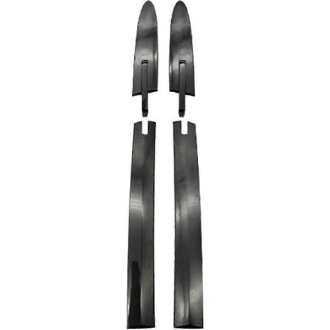 Cache-charnières de toit de voiture, clips gauche et droit, références 54377184037 et 54377184038 pour BMW M3 E93 F83 F3 (1/5)