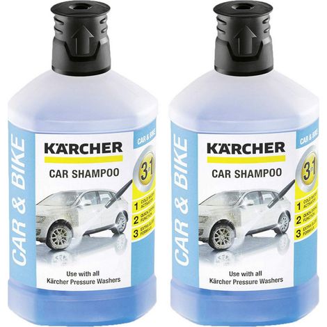 Ersatzteil - Set 2 Original-Flaschen Auto-Reiniger Wash & Wax 1 Liter -  -
