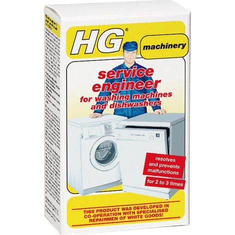 HG Deep Clean & Descaler Service Kit for Washing Machines & Dishwashers – 200g (1/5)