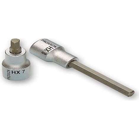 PROXXON 2223468 - Vaso 1/2"+ punta allen 14 mm l/100