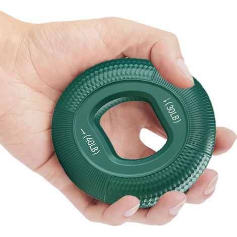 Anneau de renforcement de la main  Pince de préhension en silicone, renforcement musculaire, exercice pour les avant-bras (1/5)